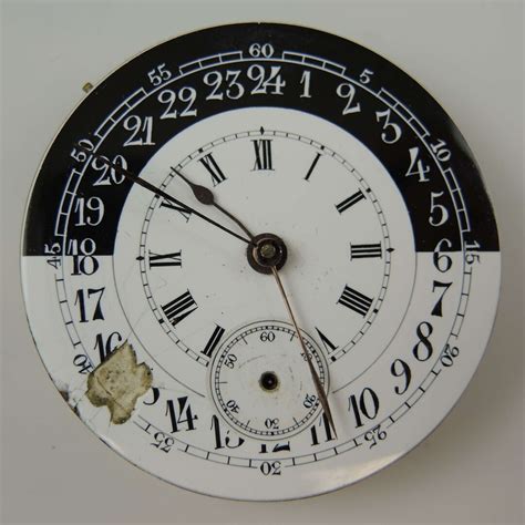 fake pocket watch dials|24 hour dial pocket watch.